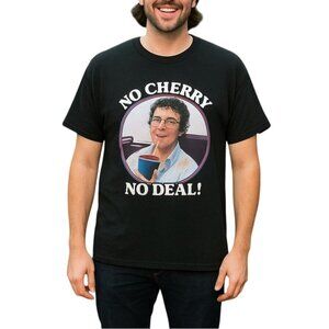 Stranger Things Mens No Cherry No Deal Graphic Black T-Shirt XL
